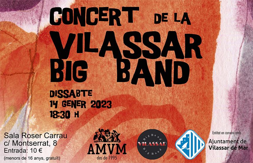 Cartell concert de la Vilassar Big Bang