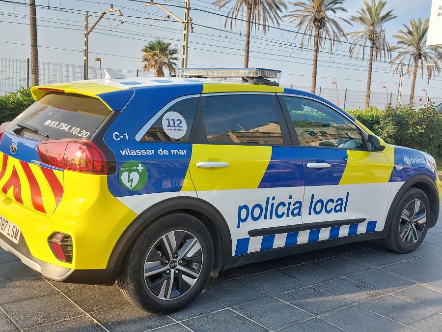 Cotxe de la Policia Local