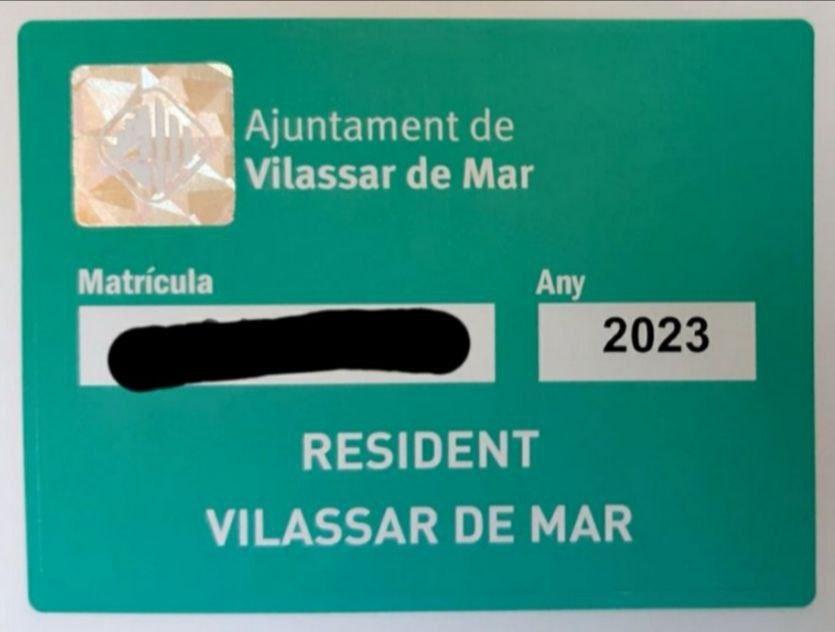 Distintiu de la zona verda de veïns i assimilats
