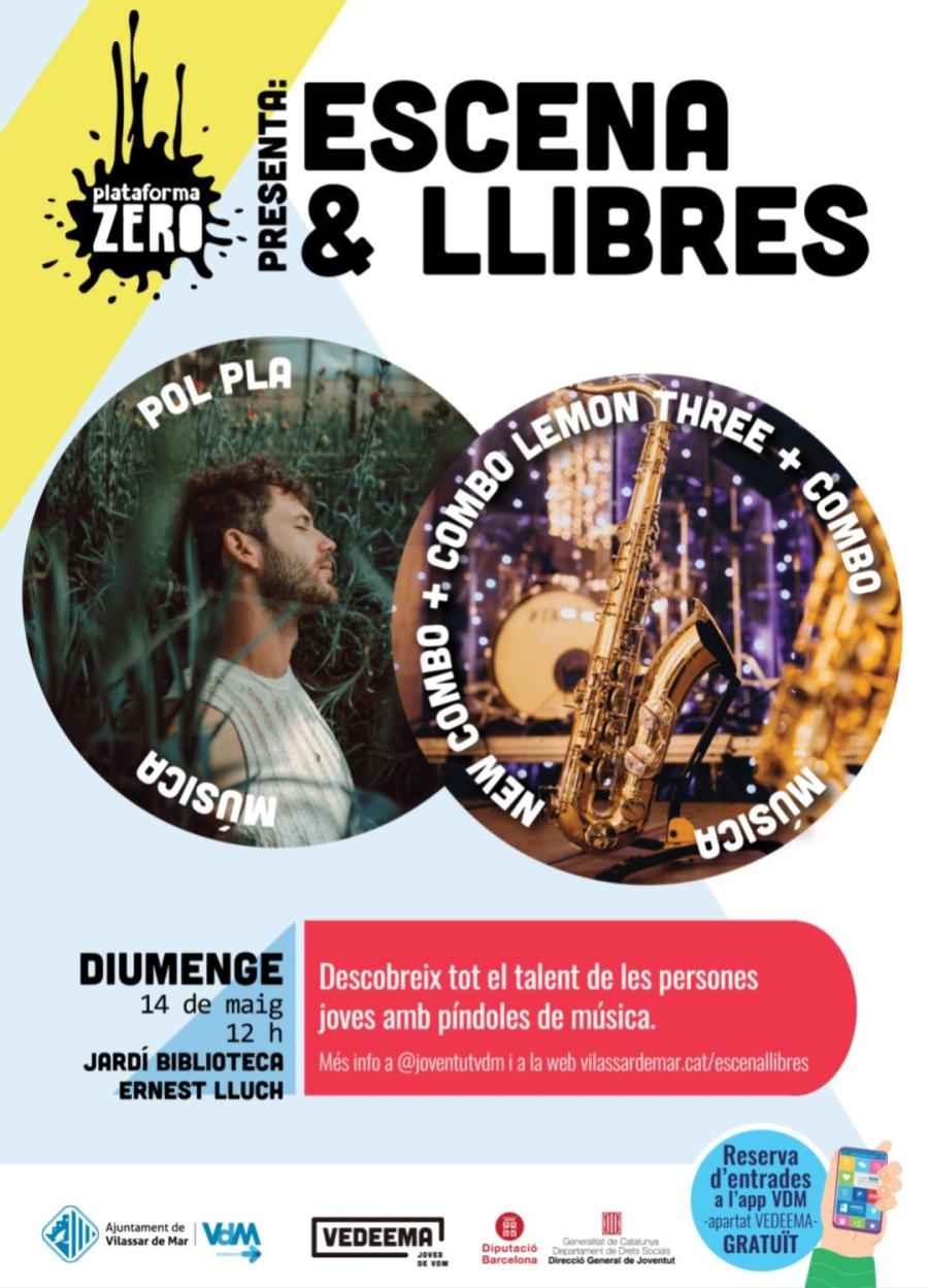 Cartell Escena & Llibres