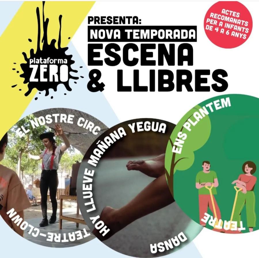 Cartell estrena de l'Escena & Llibres 2023