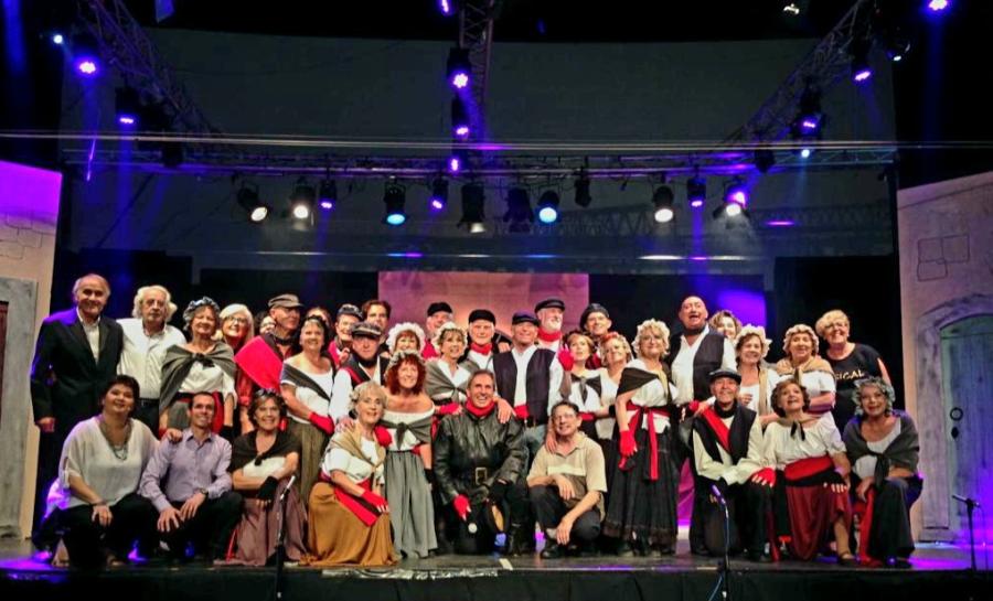 Musical d'or interpretant "Els Miserables"