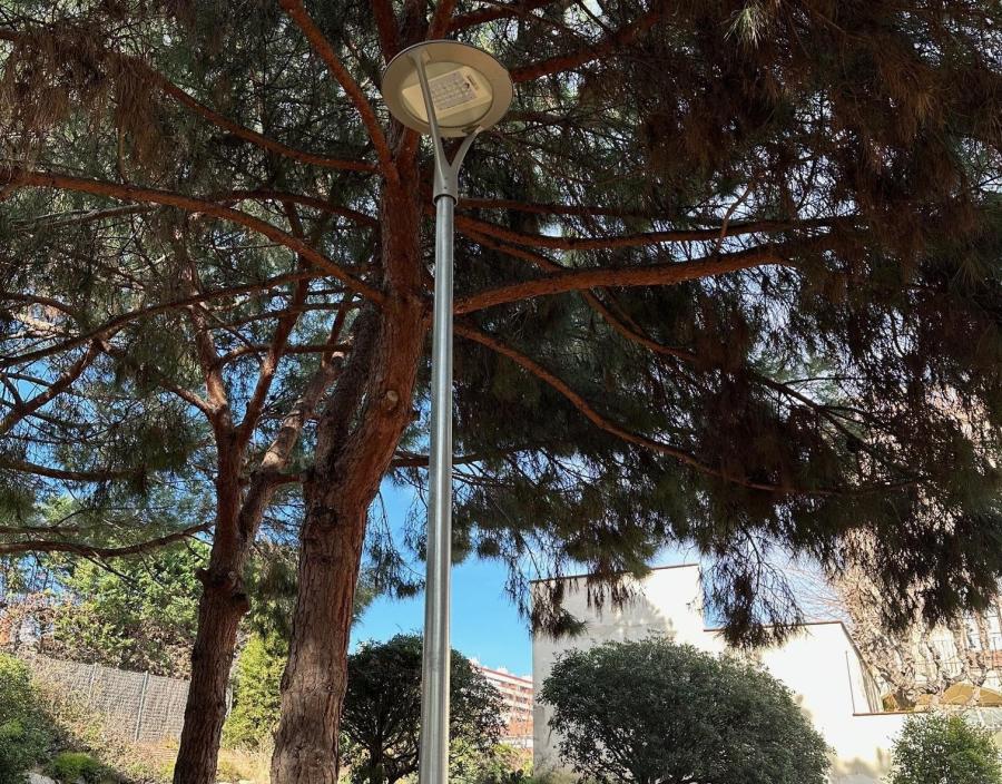 Nova il·luminació al parc Joan Monjo i Pons