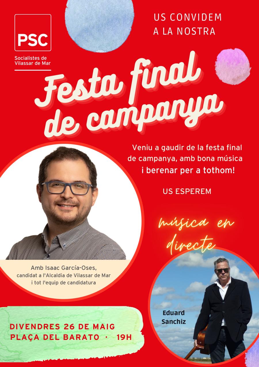 Cartell acte polític del PSC