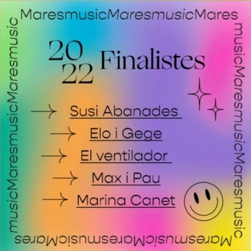Finalistes concurs Maresmusic 2022