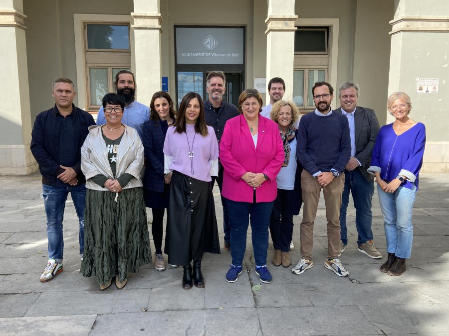 Composició del govern municipal amb l'acord entre Junts Estimem Vilassar i ERC-VdMFutur