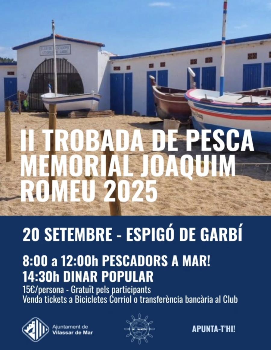 II Trobada de pesca Memorial Joaquim Romeu