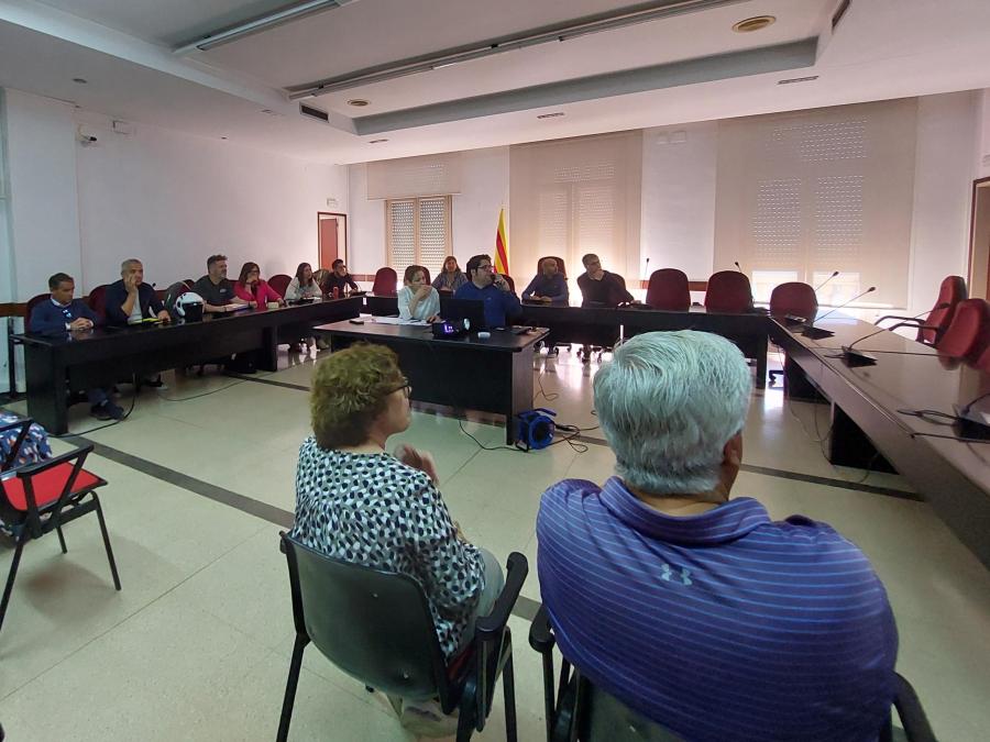 Imatge del Ple extraordinari del 3 de maig de 2023