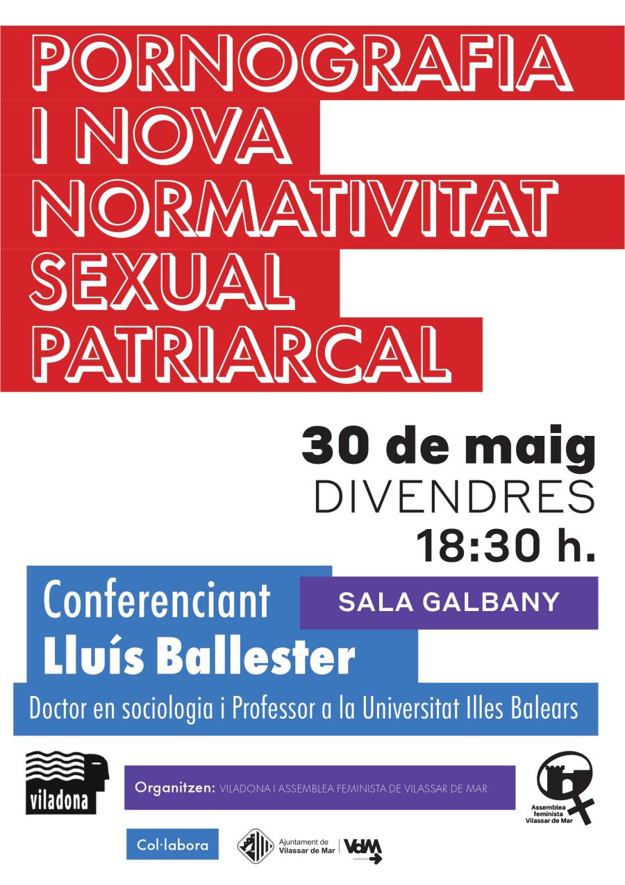 Conferència "Pornografia i nova normalitat sexual patriarcal"