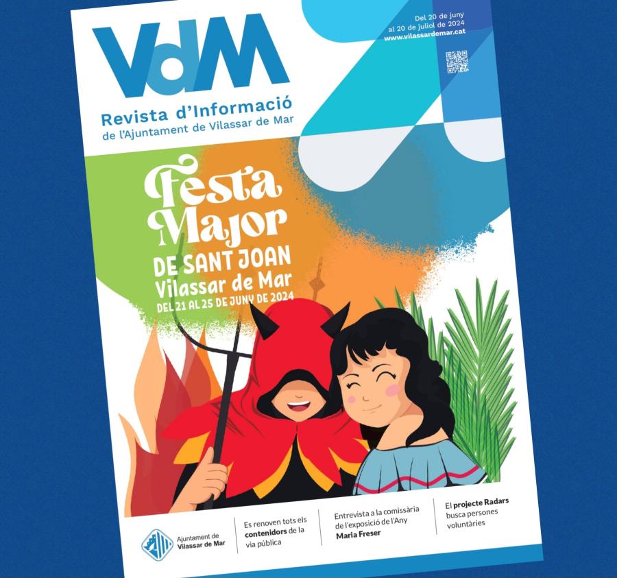 Portada del butlletí municipal de juny de 2024