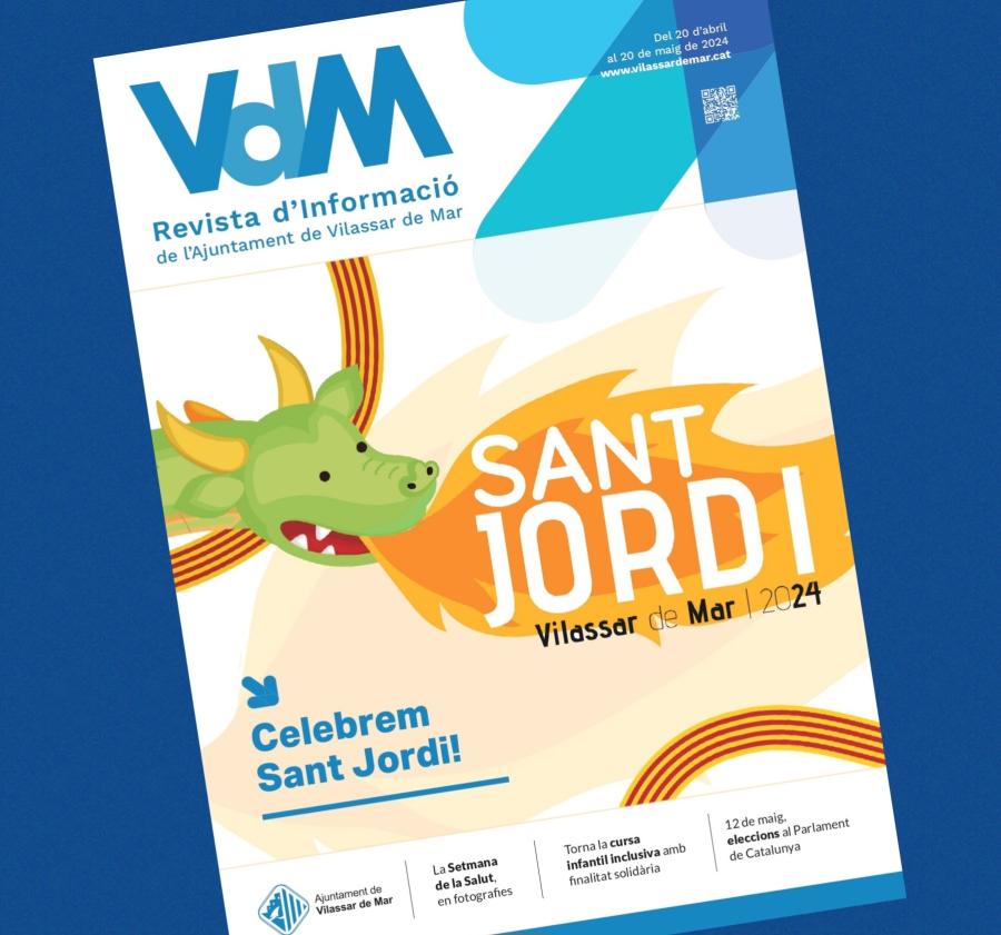 Portada del butlletí municipal d'abril de 2024