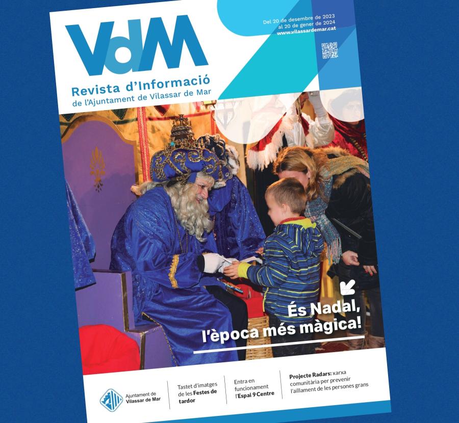 Portada del butlletí muncipal de desembre 2023
