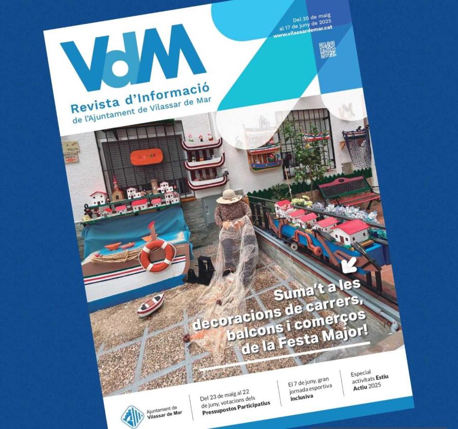 Portada de la revista VdM de maig de 2025