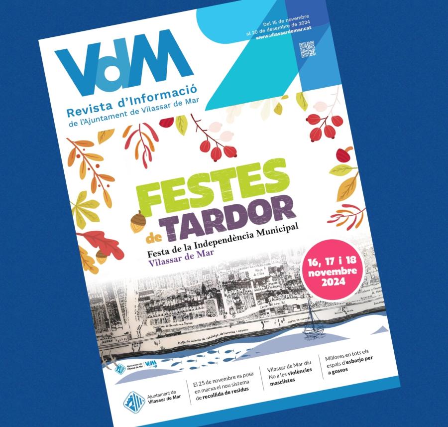 Portada de la revista VdM de novembre de 2024