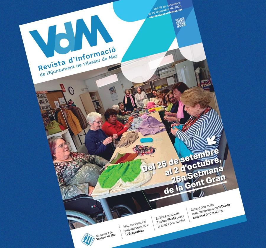 Portada de la revista VdM de setembre de 2025