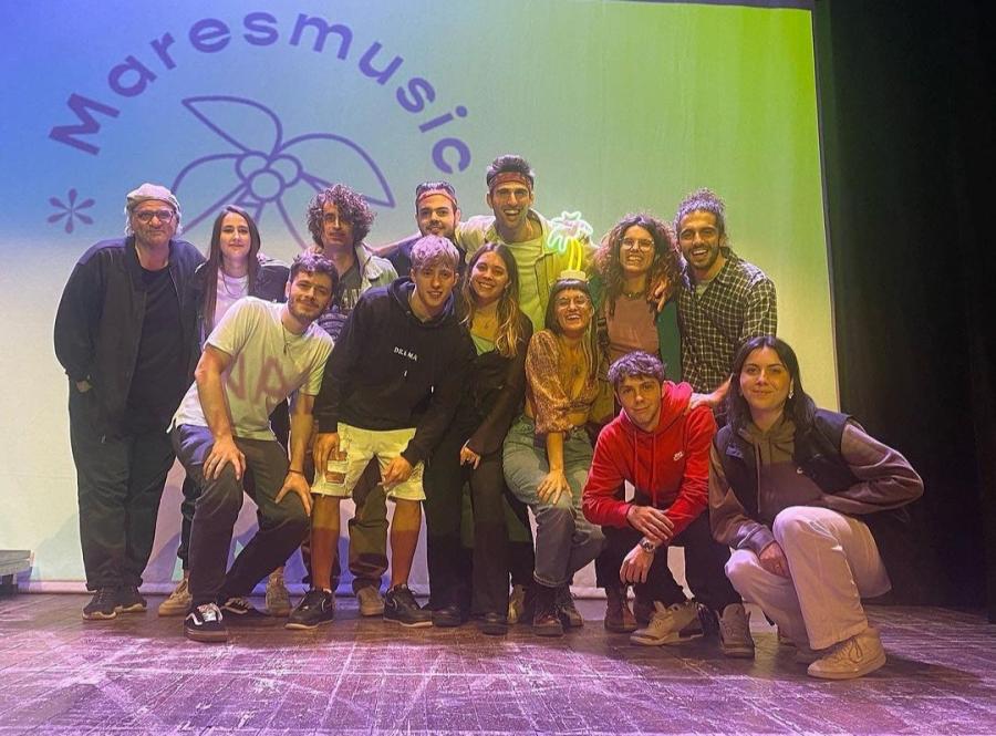 Grup de premiats i premiades al Maresmusic 2023