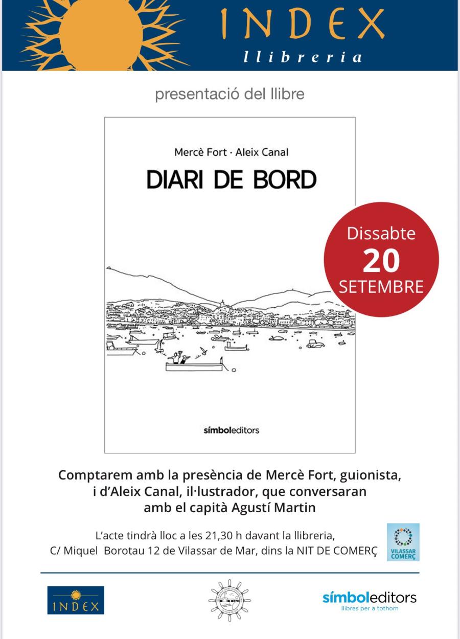 Presentació del llibre 'Diari de bord'