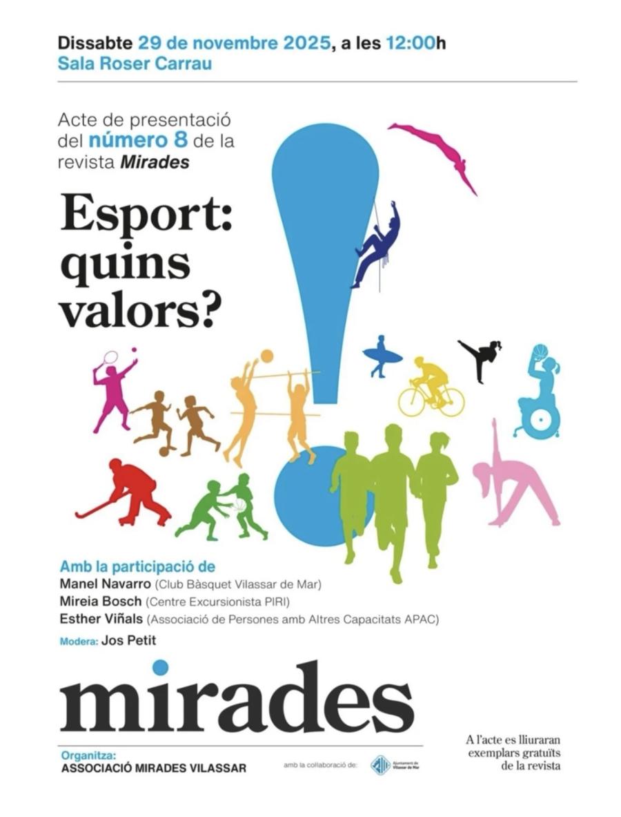 Presentació del número 8 de la revista Mirades