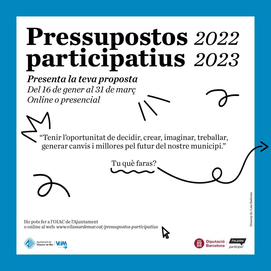 Cartell Pressupostos Participatius 2022-2023