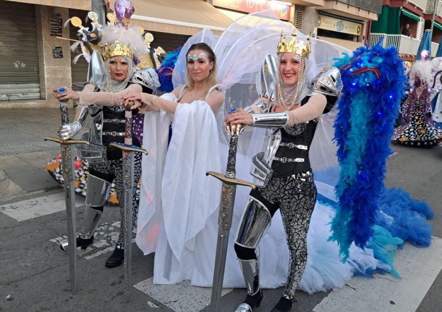 Comparsa Excalibur, primer premi de la rua de Carnaval 2023