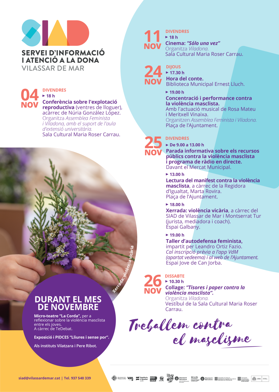 Cartell programació 25N