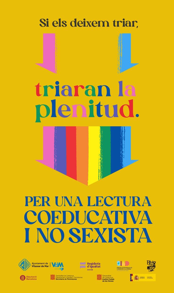 Portada de la guia de literatura coeducativa i no sexista