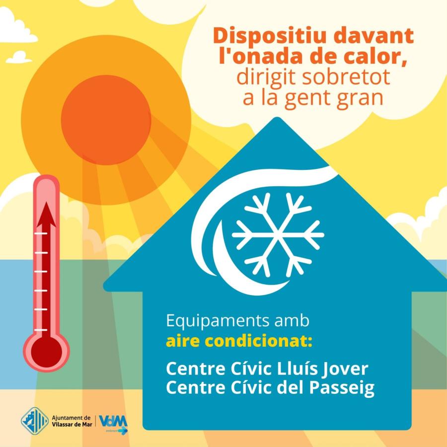 Refugis climàtics davant l'onada de calor