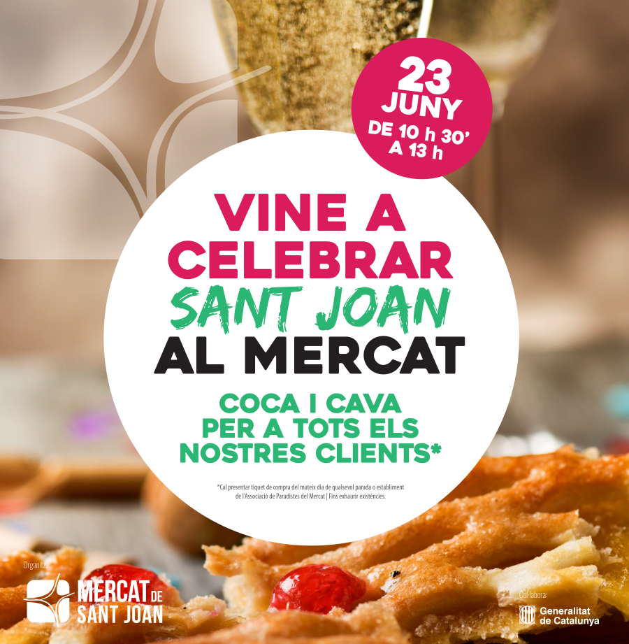 Cartell Sant Joan al Mercat