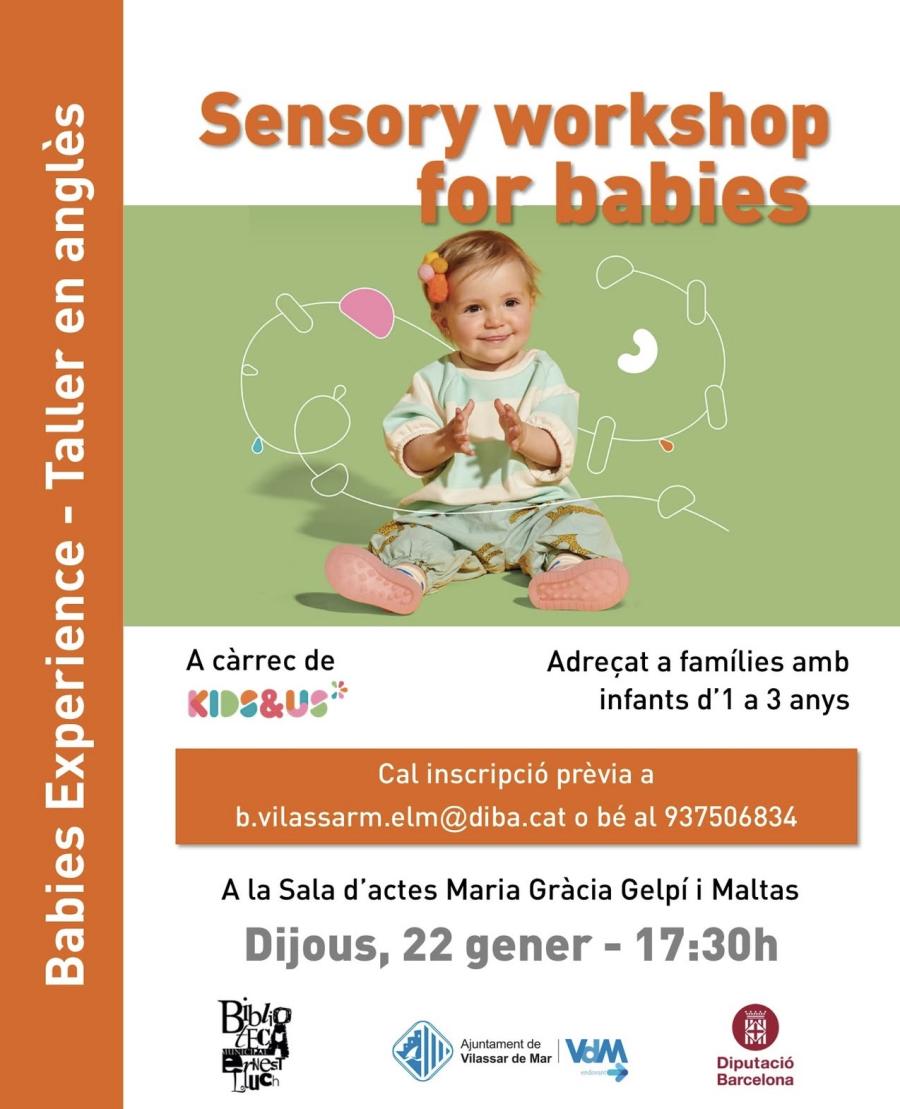 Sensory workshop for babies