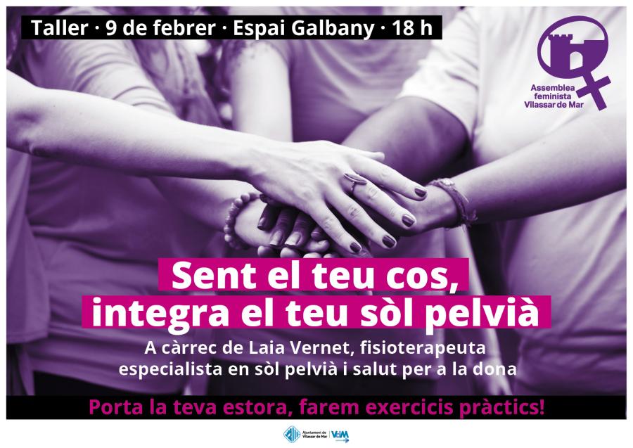Cartell del taller de sòl pelvià