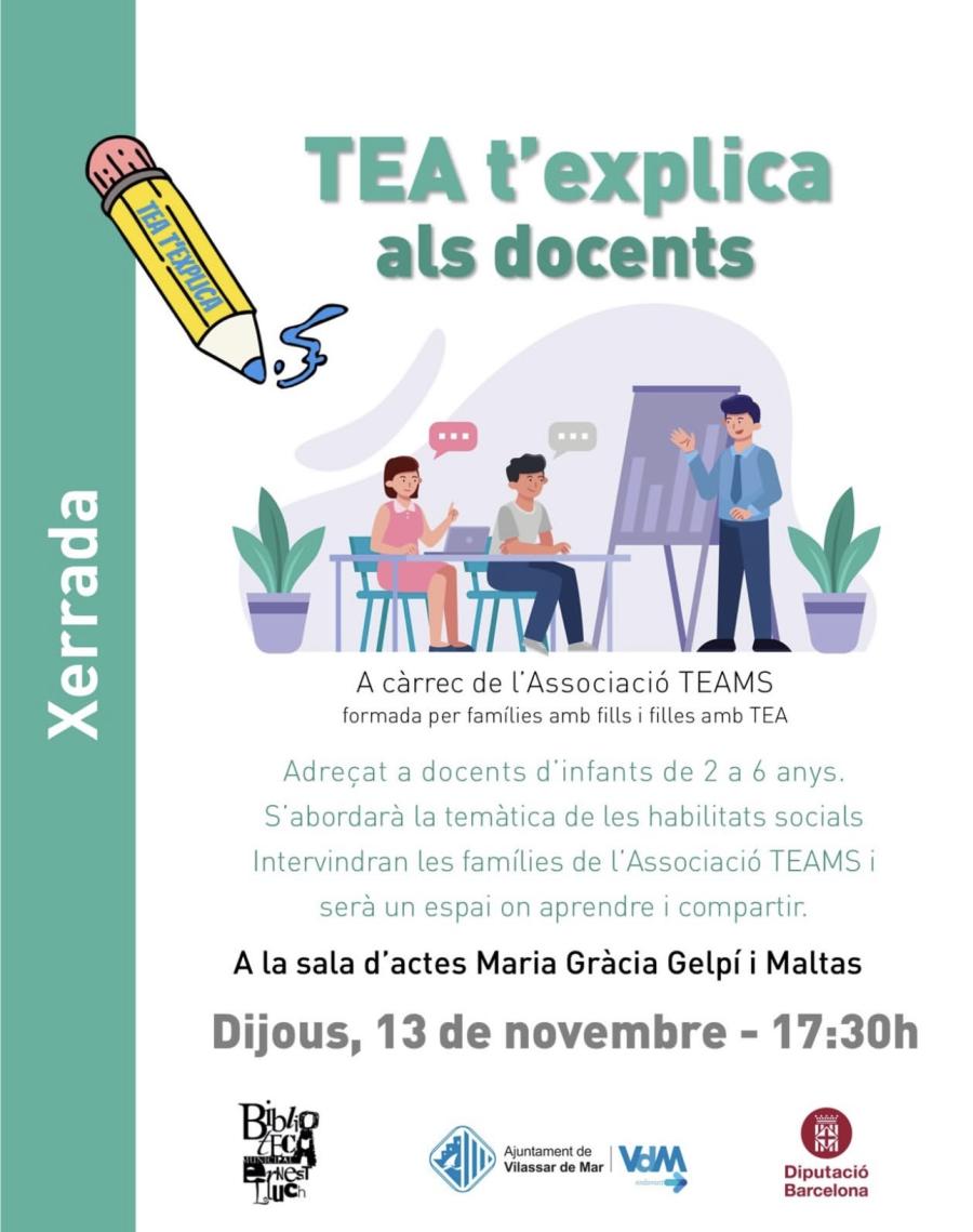 Tea t'explica als docents