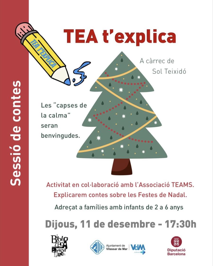 Tea t'explica: Sessió de contes