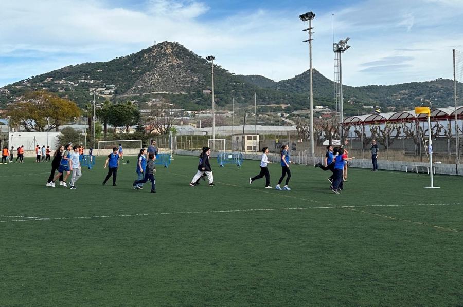 Trobada de korfbal amb les escoles