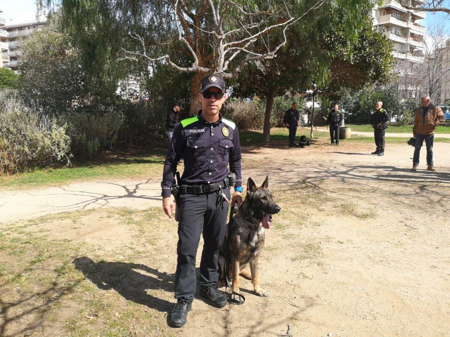 La unitat canina de Vilassar de Mar 
