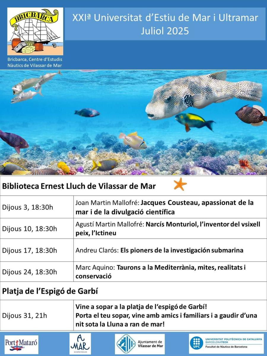 XXI Universitat d’Estiu de Mar i Ultramar