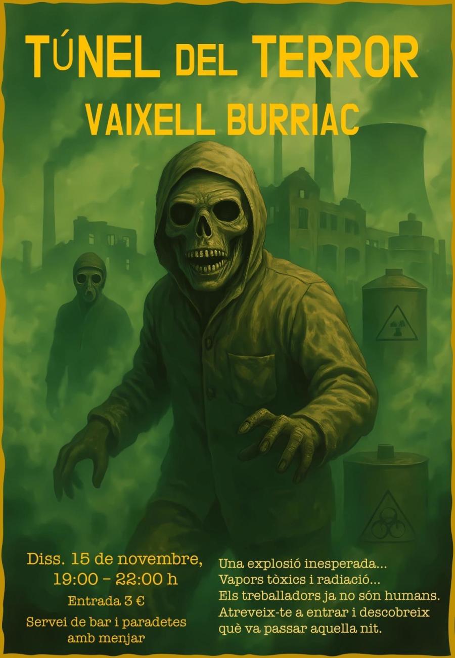 Túnel del terror al Vaixell Burriac