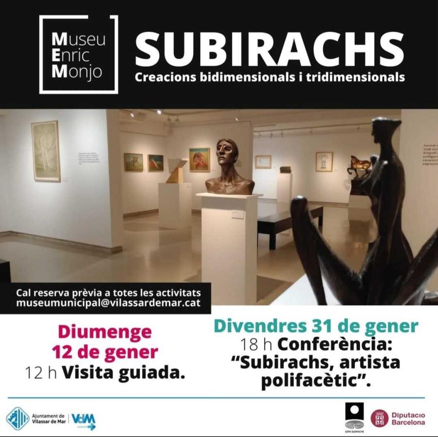 Cartell de les activitats relacionades amb l'exposició