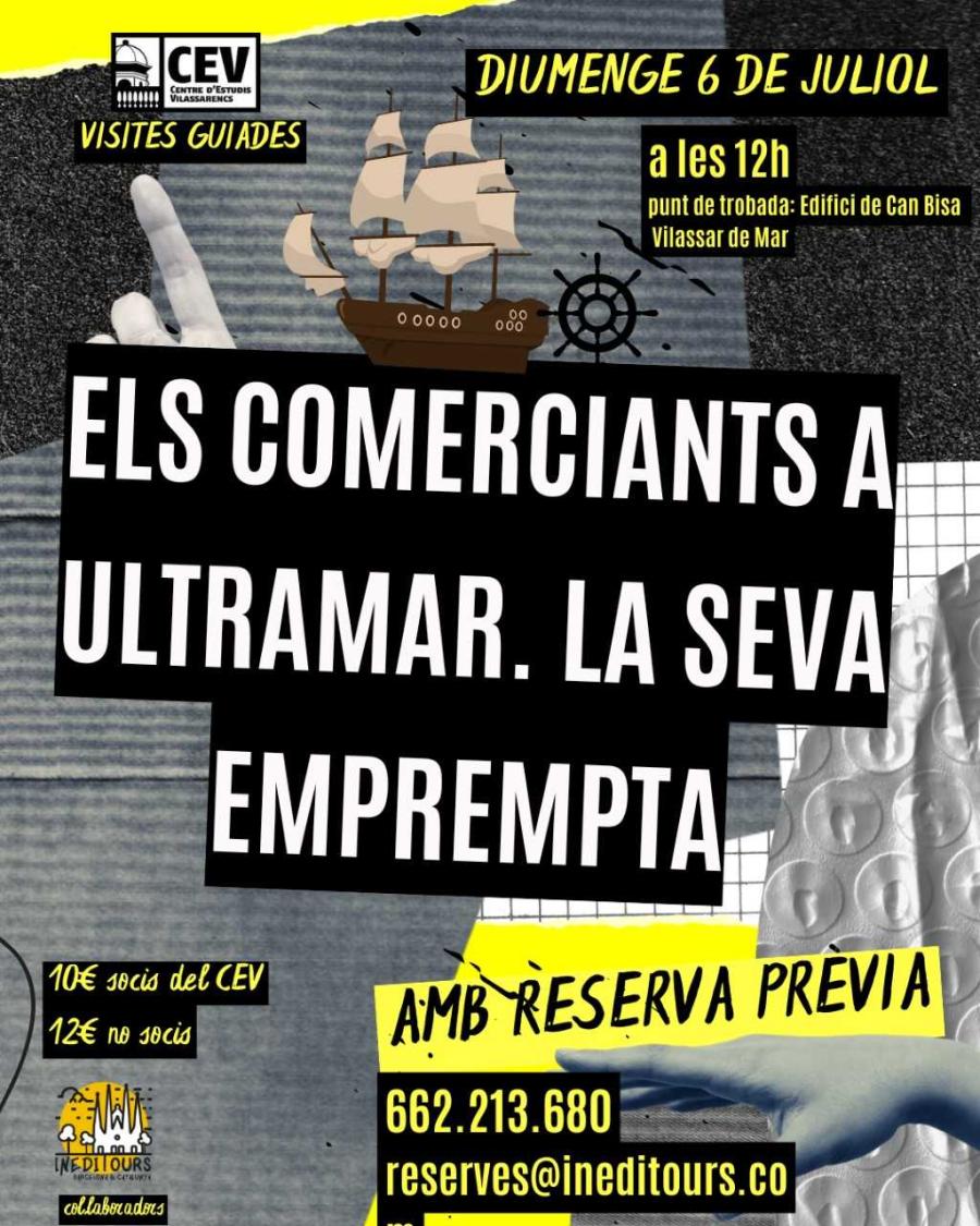 Cartell visites patrimonials del 6 de juliol de 2025