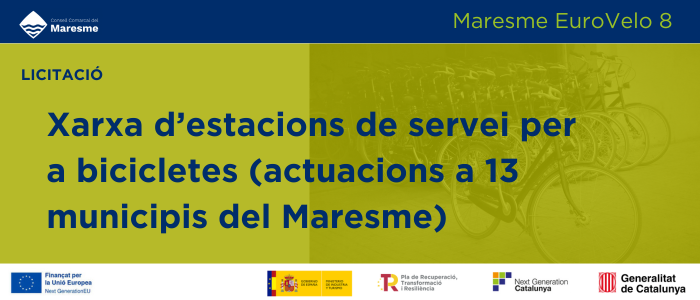 Xarxa d'estacions de servei per a bicicletes