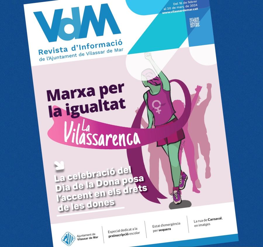 Portada del butlletí municipal de febrer de 2024
