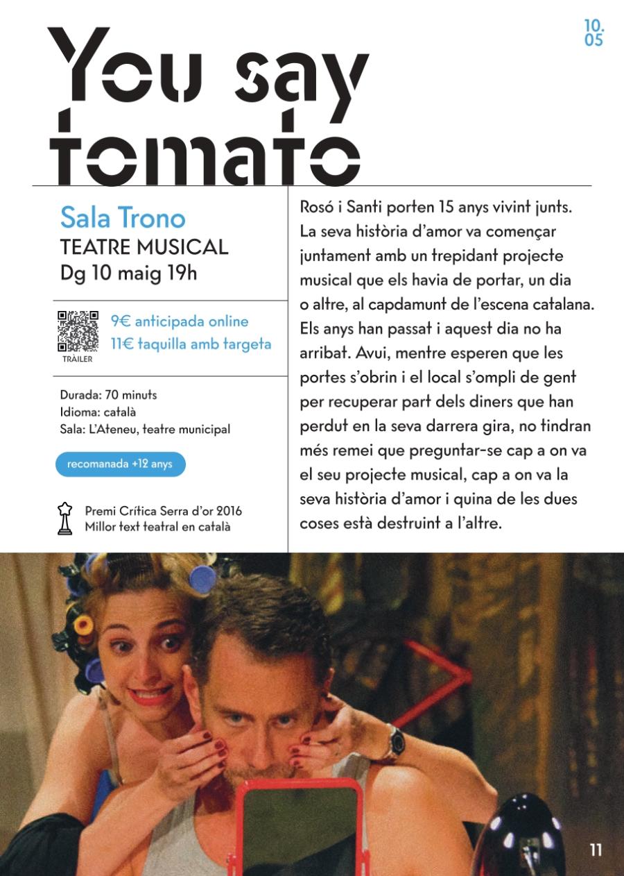Teatre musical "You say tomato"